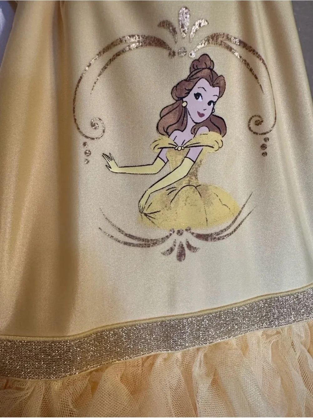 Disney Princess | “Belle” Tutu Dress - 2T